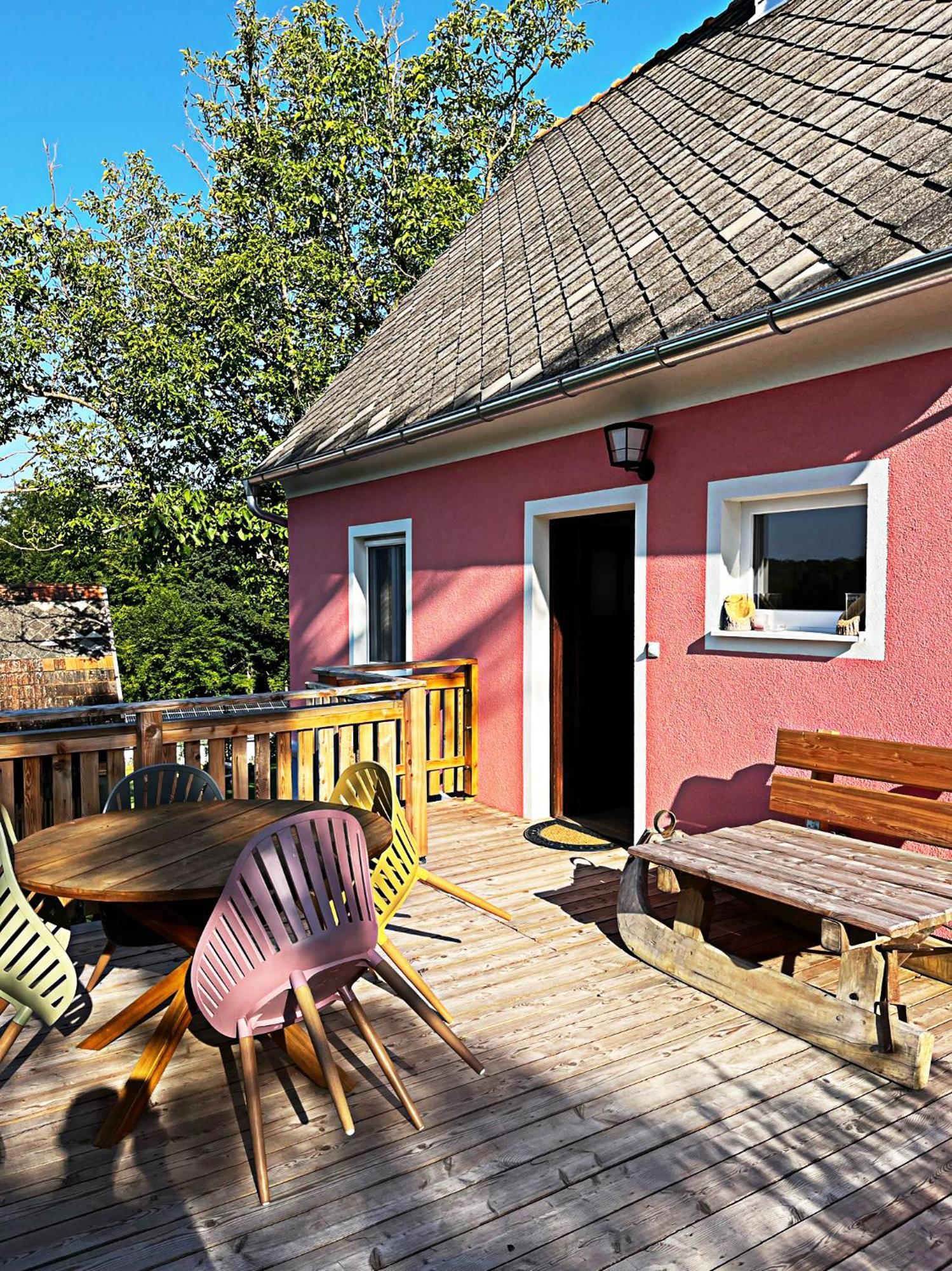 Ferienhaus Thonjoergl Gnas Bagian luar foto